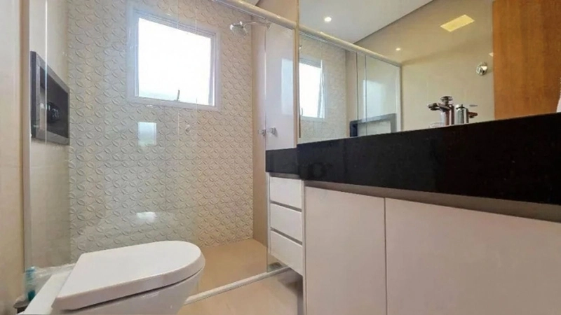 Casa com piscina e área gourmet no Villa Campolim Sobrado de 3 dormitórios (1 suíte), todo climatizado e com móveis planejados, em condomínio com lazer completo no Parque Campolim, Sorocaba.: 6ª foto da galeria de imagens do imóvel