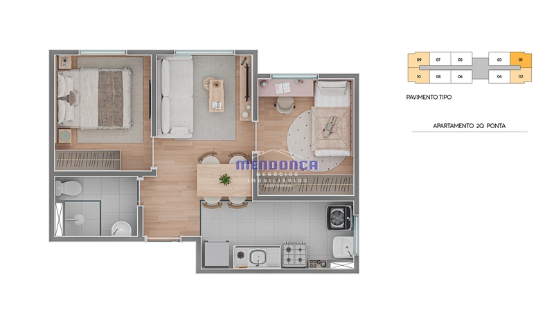 Minha Casa MInha Vida: 1ª foto da galeria de imagens do imóvel