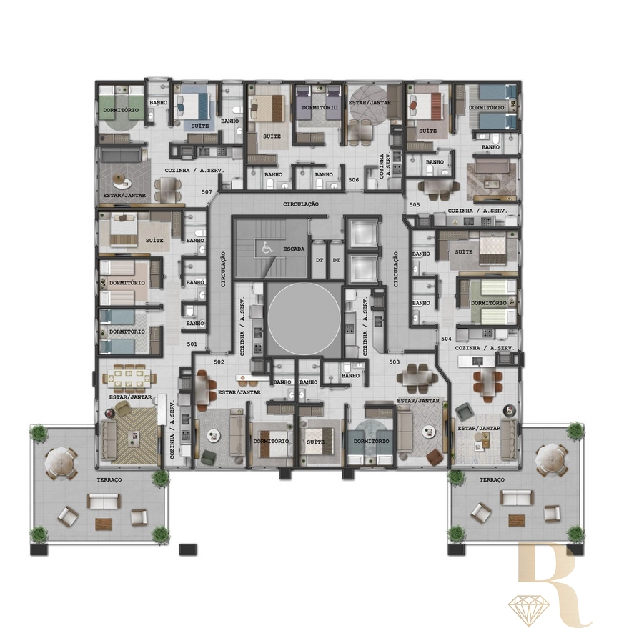 18ª foto do condomínio