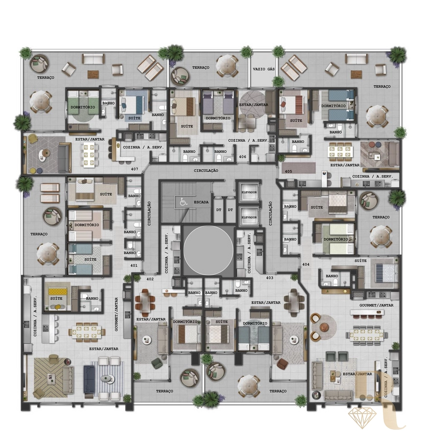 22ª foto do condomínio