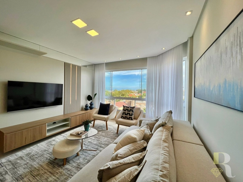 APARTAMENTO FINAMENTE DECORADO COM VISTA PARA O MAR: 3ª foto da galeria de imagens do imóvel