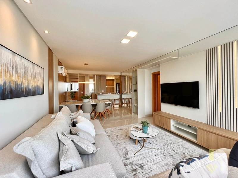 APARTAMENTO FINAMENTE DECORADO COM VISTA PARA O MAR: 8ª foto da galeria de imagens do imóvel