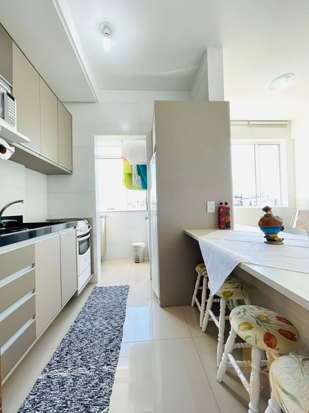 LINDO APARTAMENTO 2 DORMITÓRIOS COM VISTA PARA O MAR.: 6ª foto da galeria de imagens do imóvel