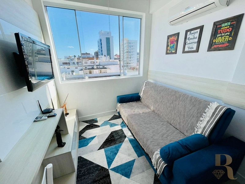 LINDO APARTAMENTO 2 DORMITÓRIOS COM VISTA PARA O MAR.: 3ª foto da galeria de imagens do imóvel