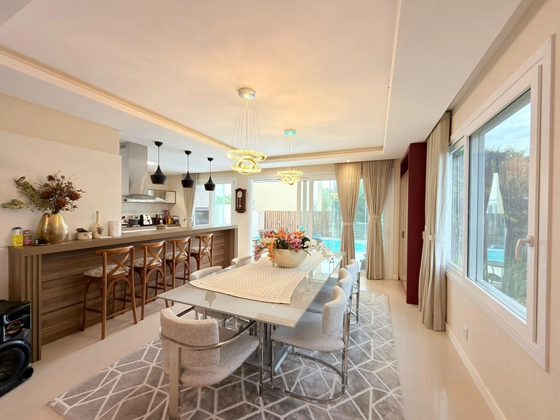 Condomínio Las Palmas – Sobrado de Esquina com 4 Suítes | Mobiliado e Decorado: 5ª foto da galeria de imagens do imóvel