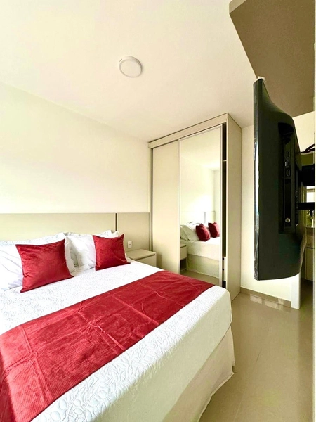 DOIS DORMITORIOS MOBILIADO E DECORADO: 7ª foto da galeria de imagens do imóvel