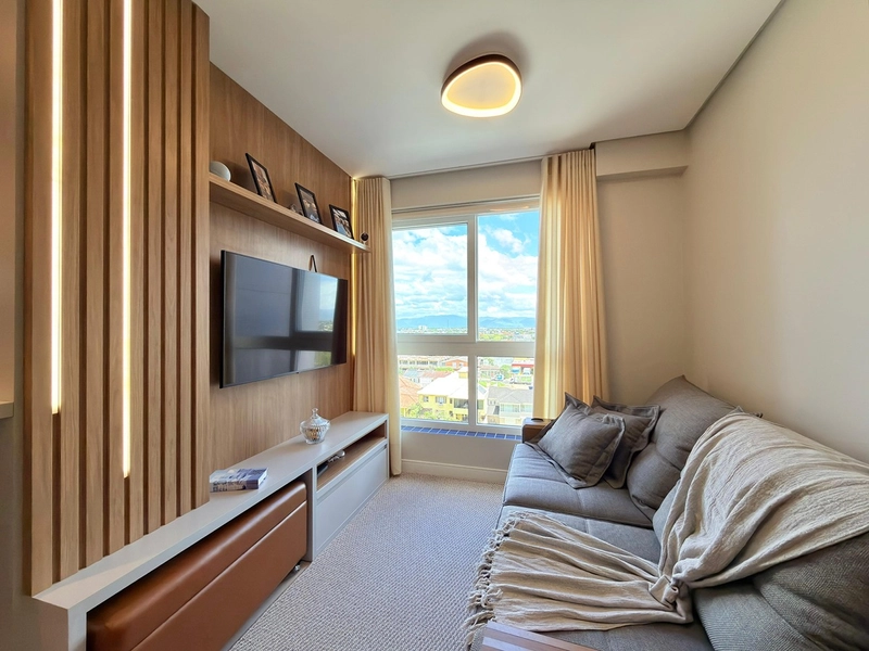 Apartamento à Venda na Zona Nova – Mobiliado e Decorado | 2 Suítes: 3ª foto da galeria de imagens do imóvel