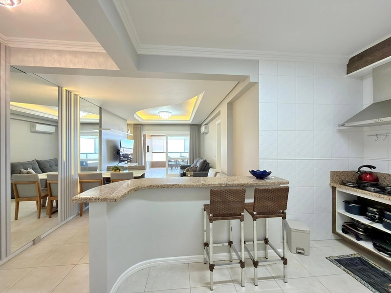 Apartamento à Venda – Vista Incrível para o Mar | Sacadão de Frente: 7ª foto da galeria de imagens do imóvel