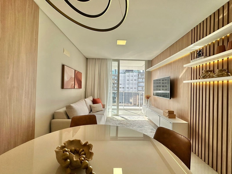 APARTAMENTO À VENDA | MOBILIADO E DECORADO: 2ª foto da galeria de imagens do imóvel