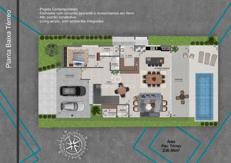 Casa a venda no Condomínio Sense XangriLá: 6ª foto da galeria de imagens do imóvel