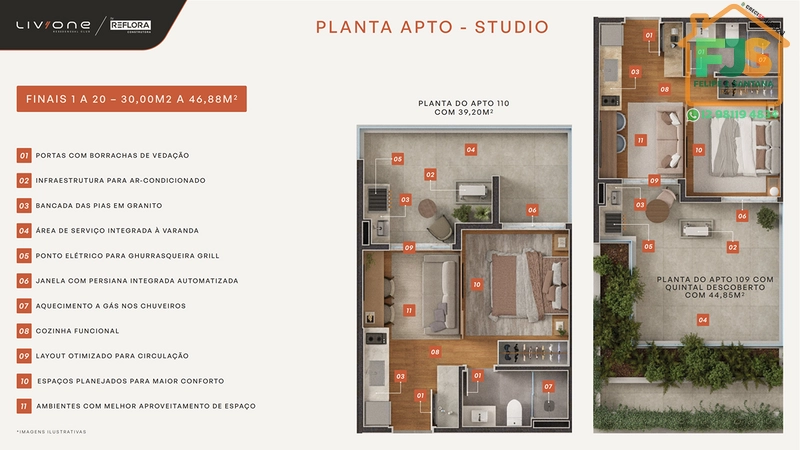 O ENDEREÇO QUE CONECTA MOBILIDADE, CONVENIÊNCIA E OPORTUNIDADES. STUDIOS A PARTIR DE 30M2: 54ª foto da galeria de imagens do imóvel