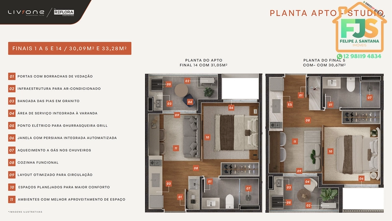O ENDEREÇO QUE CONECTA MOBILIDADE, CONVENIÊNCIA E OPORTUNIDADES. STUDIOS A PARTIR DE 30M2: 62ª foto da galeria de imagens do imóvel