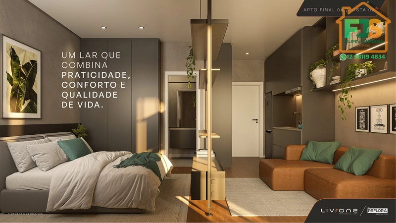 O ENDEREÇO QUE CONECTA MOBILIDADE, CONVENIÊNCIA E OPORTUNIDADES. STUDIOS A PARTIR DE 30M2: 50ª foto da galeria de imagens do imóvel