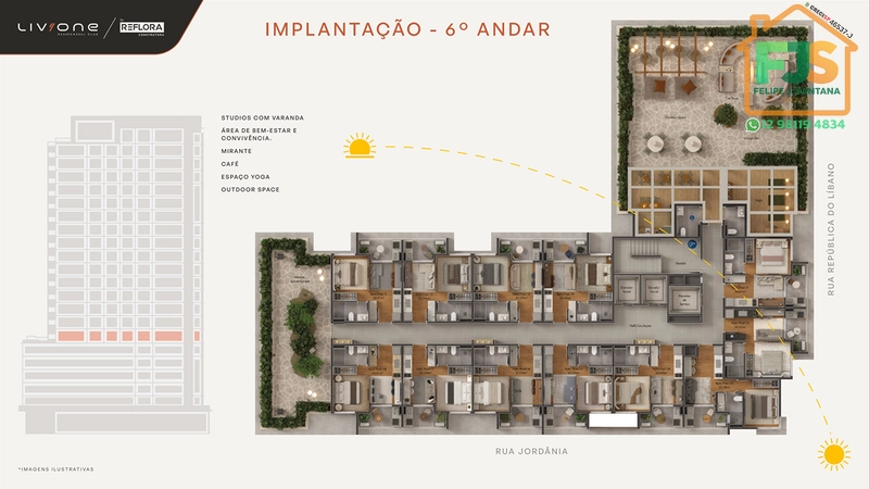 O ENDEREÇO QUE CONECTA MOBILIDADE, CONVENIÊNCIA E OPORTUNIDADES. STUDIOS A PARTIR DE 30M2: 57ª foto da galeria de imagens do imóvel