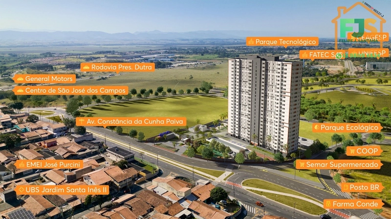 APTO DE 02 DORMITÓRIOS NA MELHOR LOCALIZAÇÃO SANTA INÊS II - SMART CIDADE MRV: 3ª foto da galeria de imagens do imóvel