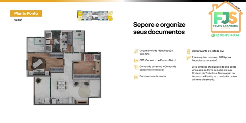 APARTAMENTO GARDEN (PONTA) 3 DORM (SUÍTE) SACADA: 19ª foto da galeria de imagens do imóvel