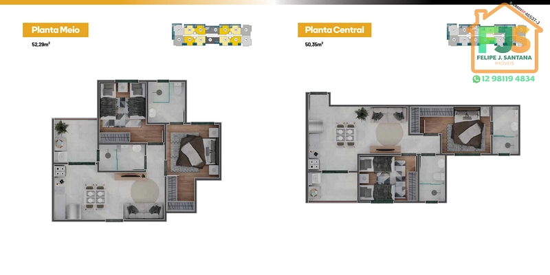 APARTAMENTO GARDEN (PONTA) 3 DORM (SUÍTE) SACADA: 18ª foto da galeria de imagens do imóvel