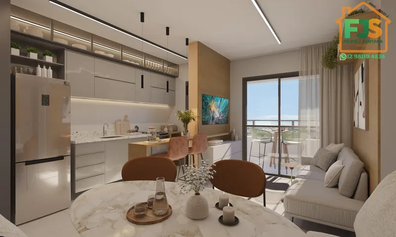 APTO COM JARDIM de 2 Dorm com Suíte e Varanda Gourmet e Lazer Completo: 60ª foto da galeria de imagens do imóvel