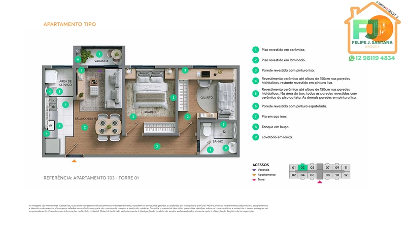 APTO DE 02 DORMITÓRIOS COM SUÍTE NA MELHOR LOCALIZAÇÃO SANTA INÊS II - SMART CIDADE MRV: 29ª foto da galeria de imagens do imóvel