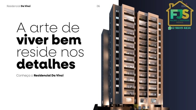APTO 2DORM  + SUÍTE NA MELHOR LOCALIZAÇÃO DO CENTRO DE SJC: 7ª foto da galeria de imagens do imóvel