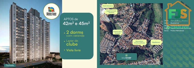 ÚNICO APTO MINHA CASA MINHA VIDA NA ZONA NORTE COM VISTA LIVRE: 4ª foto da galeria de imagens do imóvel