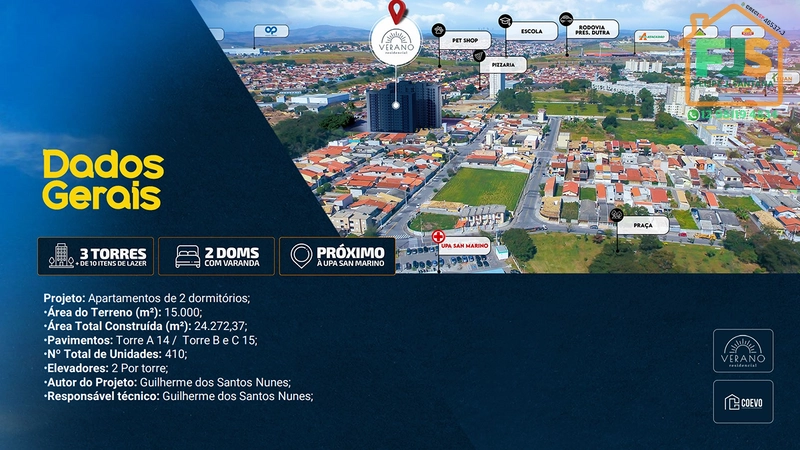 Apartamento na melhor localização do Chácara São Manoel/San Marino: 3ª foto da galeria de imagens do imóvel