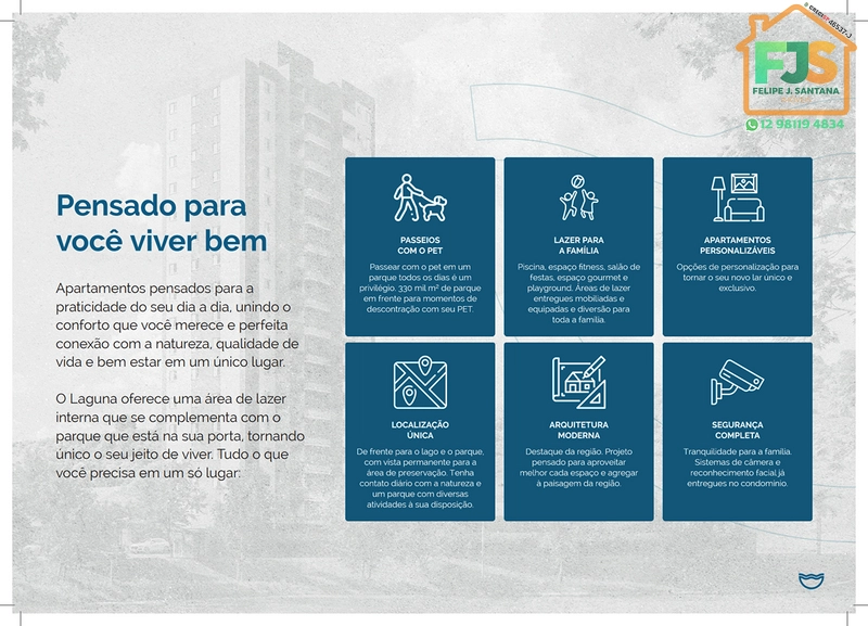 MELHOR APTO 2 DORM C/SUITE AO LADO DA LAGOA: 5ª foto da galeria de imagens do imóvel