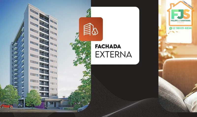 Apartamento 2 quartos C/ Suíte prox a Prefeitura de SJC!!! TOP: 1ª foto da galeria de imagens do imóvel