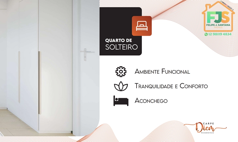 Apartamento 2 quartos C/ Suíte prox a Prefeitura de SJC!!! : 34ª foto da galeria de imagens do imóvel