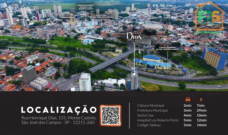 Apartamento 2 quartos C/ Suíte prox a Prefeitura de SJC!!! : 4ª foto da galeria de imagens do imóvel