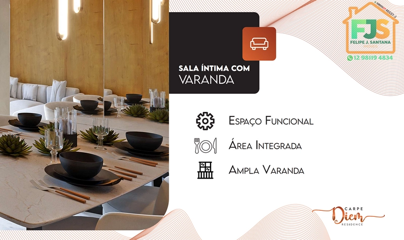 Apartamento 2 quartos C/ Suíte prox a Prefeitura de SJC!!! : 26ª foto da galeria de imagens do imóvel