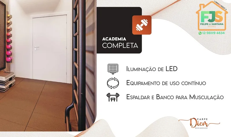 Apartamento 2 quartos C/ Suíte prox a Prefeitura de SJC!!! TOP: 13ª foto da galeria de imagens do imóvel
