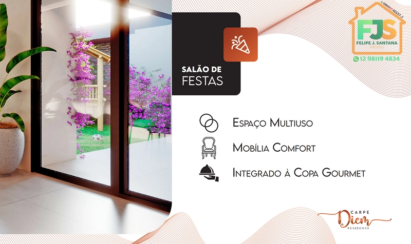 Apartamento 2 quartos C/ Suíte prox a Prefeitura de SJC!!! : 12ª foto da galeria de imagens do imóvel