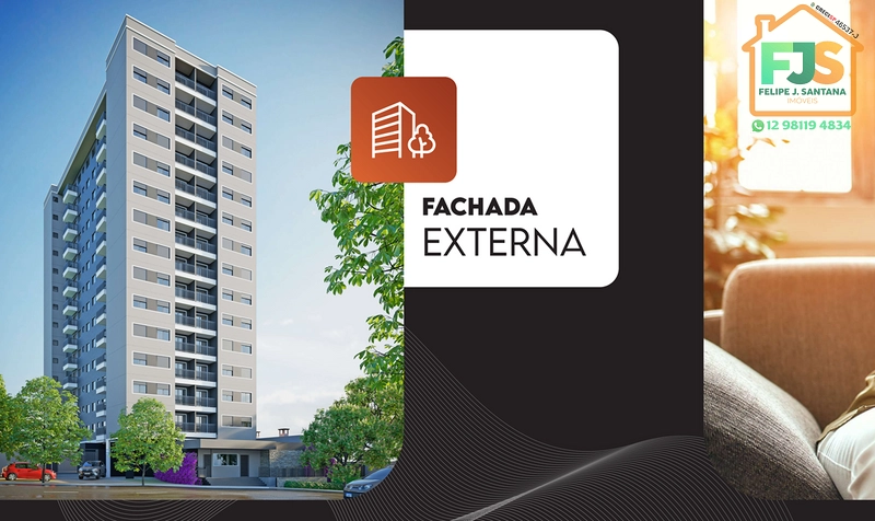 Apartamento 2 quartos C/ Suíte prox a Prefeitura de SJC!!! : 6ª foto da galeria de imagens do imóvel