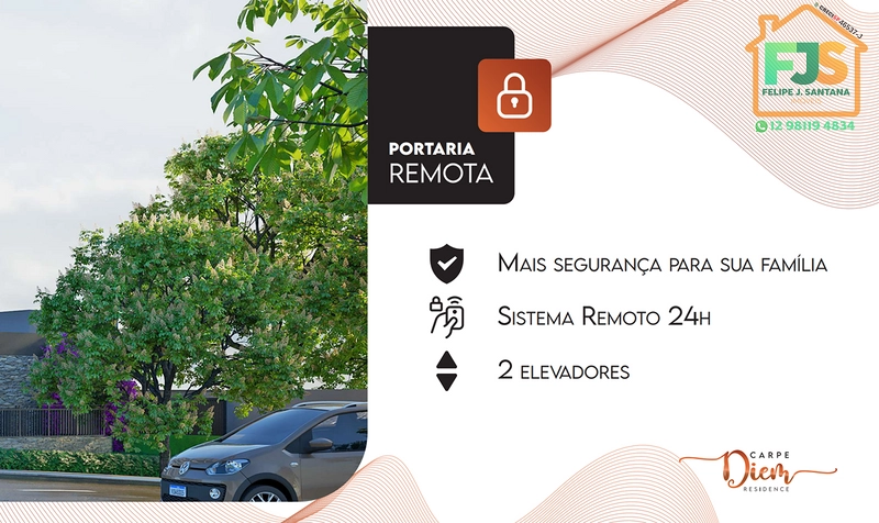 Apartamento 2 quartos C/ Suíte prox a Prefeitura de SJC!!! : 8ª foto da galeria de imagens do imóvel