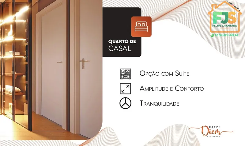 Apartamento 2 quartos C/ Suíte prox a Prefeitura de SJC!!! TOP: 16ª foto da galeria de imagens do imóvel