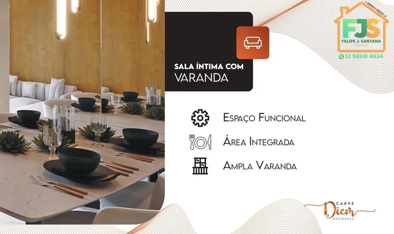 Apartamento 2 quartos C/ Suíte prox a Prefeitura de SJC!!! TOP: 5ª foto da galeria de imagens do imóvel