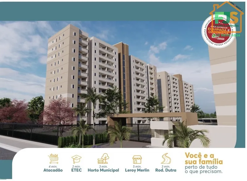 APARTAMENTO DE 02 DORMITÓRIOS + VARANDA GRILL E LAZER COMPLETO: 6ª foto da galeria de imagens do imóvel