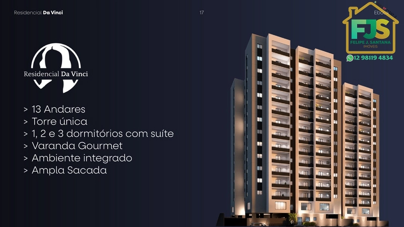 APTO 3DORM  + SUÍTE NA MELHOR LOCALIZAÇÃO DO CENTRO DE SJC: 18ª foto da galeria de imagens do imóvel