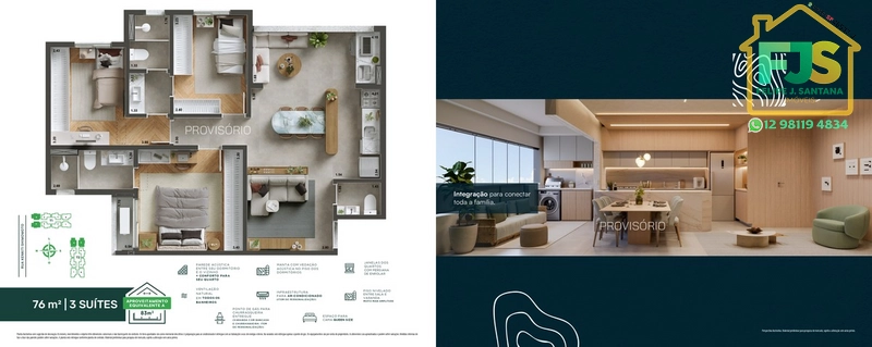 APARTAMENTO NA MELHOR LOCALIZAÇÃO DA ZONA NORTE: 9ª foto da galeria de imagens do imóvel