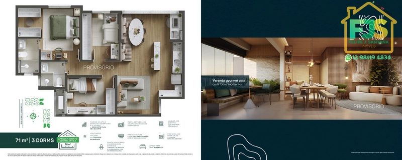 APARTAMENTO NA MELHOR LOCALIZAÇÃO DA ZONA NORTE: 12ª foto da galeria de imagens do imóvel