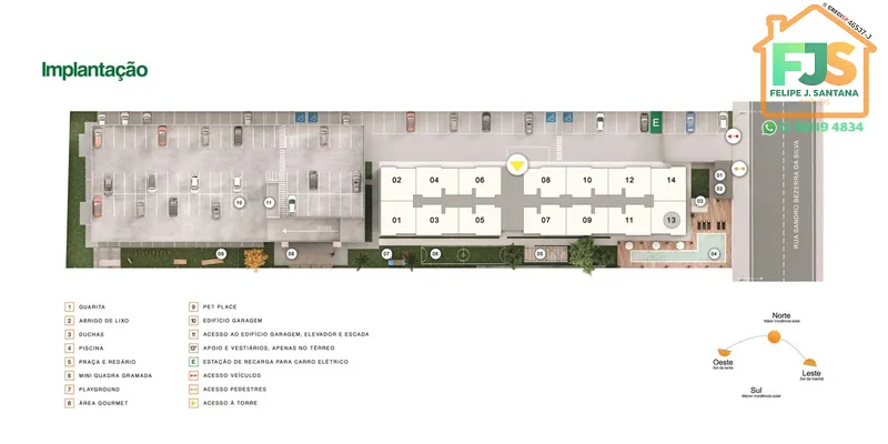APTO 02 DORM C/SUÍTE VARANDA E LAZER COMPLETO: 7ª foto da galeria de imagens do imóvel