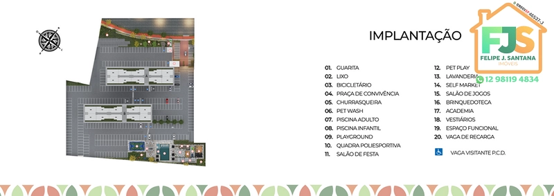 APTO DE 02 DORMITÓRIOS C/ SUÍTE E LAZER COMPLETO NA ZONA LESTE: 34ª foto da galeria de imagens do imóvel