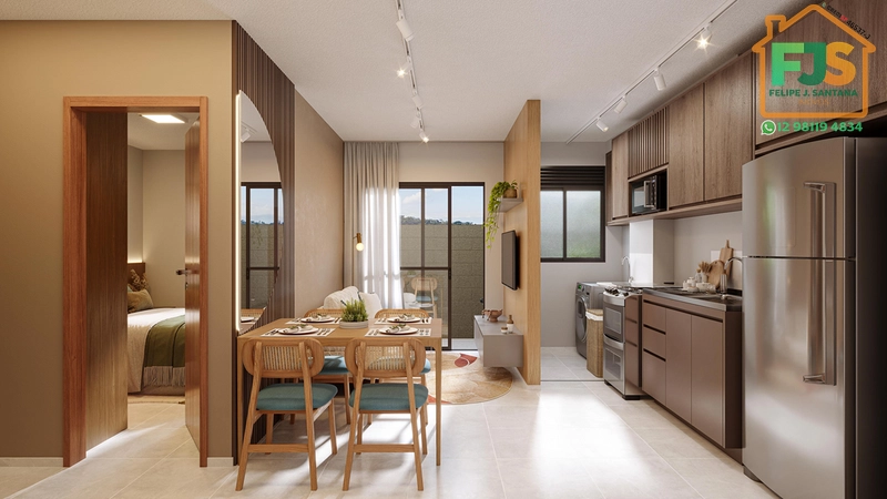 APARTAMENTO 2 DORMITÓRIOS NA REGIÃO SUL: 4ª foto da galeria de imagens do imóvel