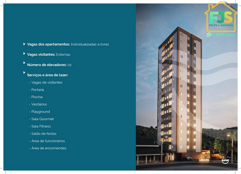 MELHOR APTO 2 DORM C/SUITE AO LADO DA LAGOA: 1ª foto da galeria de imagens do imóvel