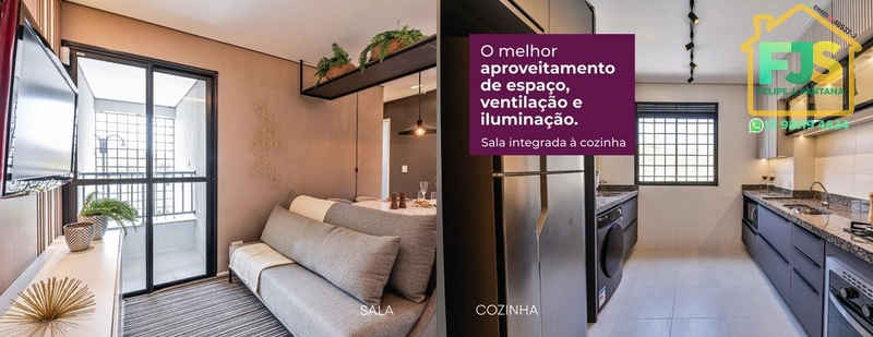 APTO 02 DORM COM VARANDA E LAZER COMPLETO: 6ª foto da galeria de imagens do imóvel