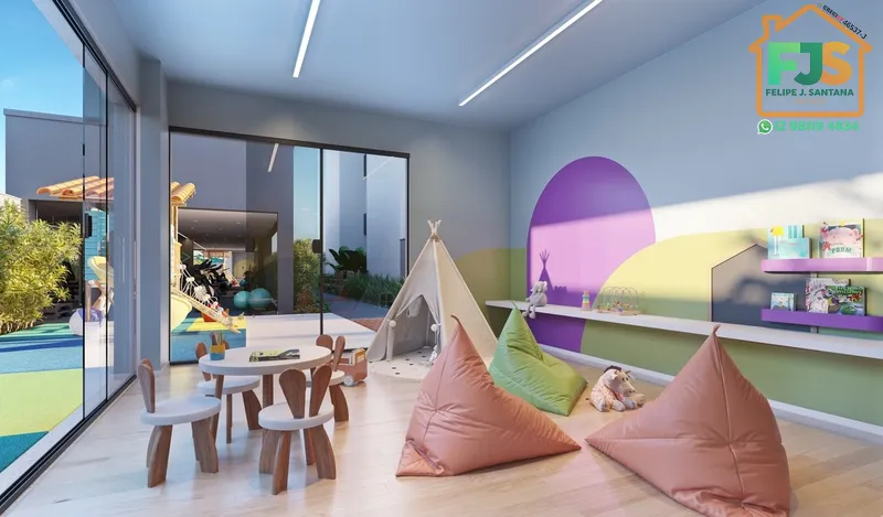 APTO COM JARDIM de 3 Dorm com suíte e varanda gourmet e Lazer Completo: 23ª foto da galeria de imagens do imóvel