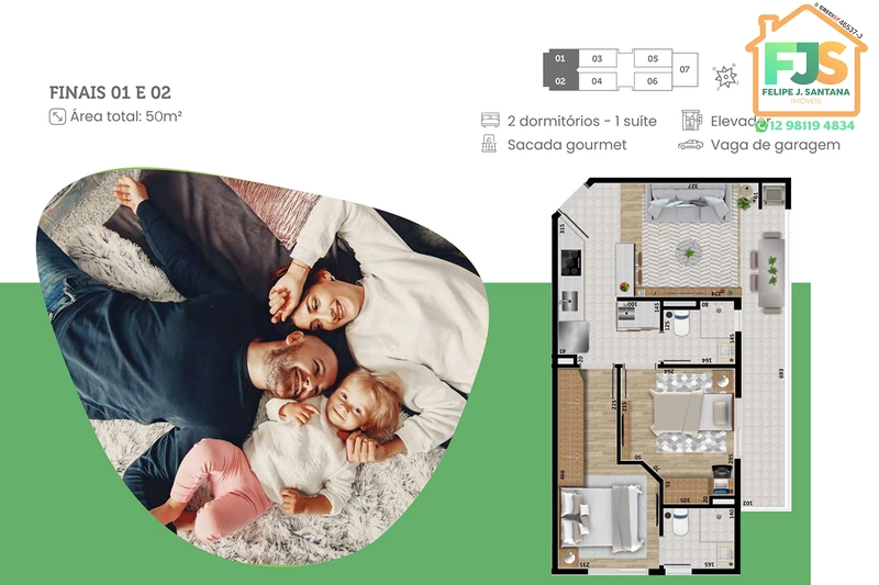 Apartamento na melhor localização da Vista Verde: 11ª foto da galeria de imagens do imóvel