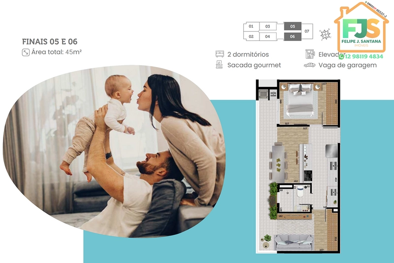 Apartamento na melhor localização da Vista Verde: 13ª foto da galeria de imagens do imóvel