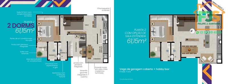 APTO DE 02 DORM C/SUÍTE AO LADO DO CENTERVALE: 28ª foto da galeria de imagens do imóvel